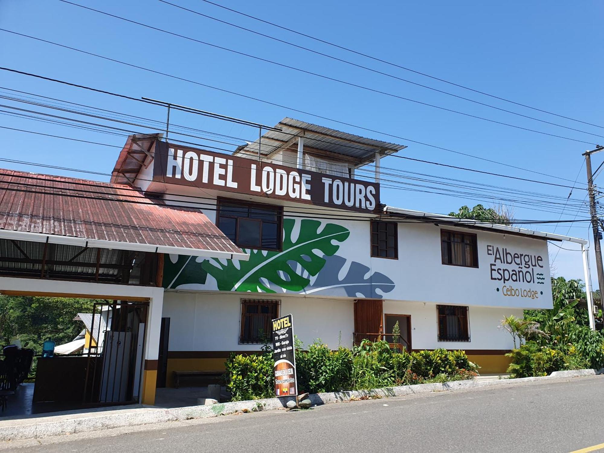 Hotel El Albergue Espanol Puerto Misahuallí Buitenkant foto