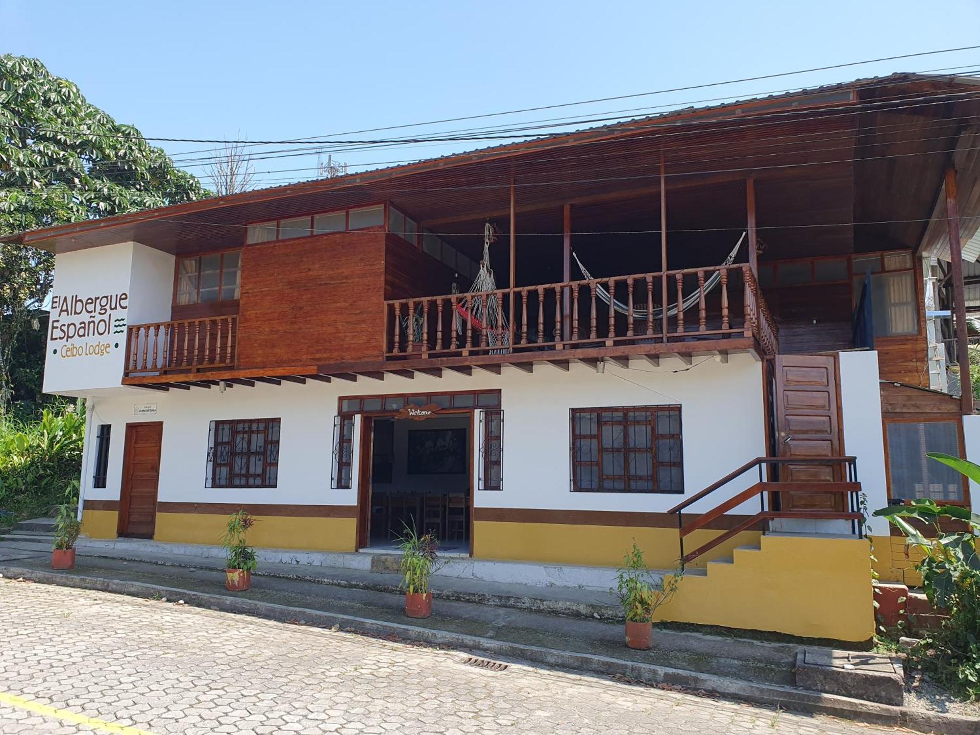 Hotel El Albergue Espanol Puerto Misahuallí Buitenkant foto