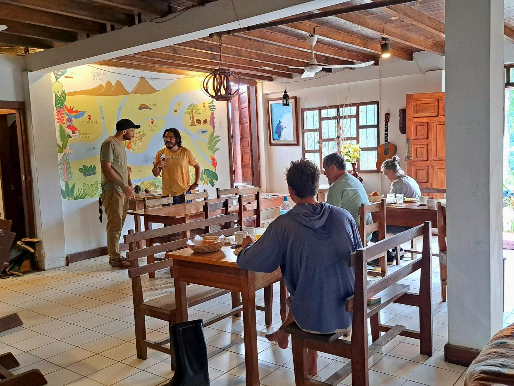 Hotel El Albergue Espanol Puerto Misahuallí Buitenkant foto